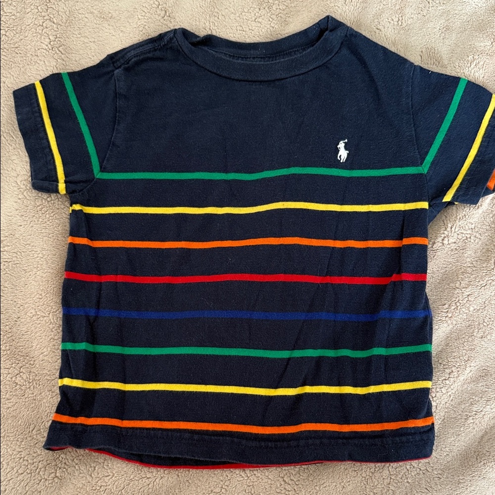 Polo by Ralph Lauren Kids Multicolor Striped Tee